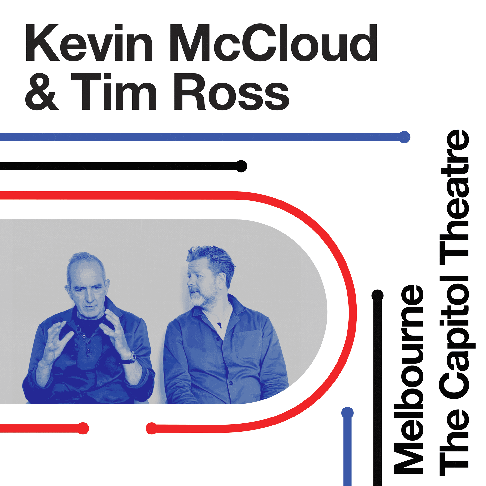 MELBOURNE. Kevin McCloud and Tim Ross - Live in Interesting Places. The Capitol Theatre.
