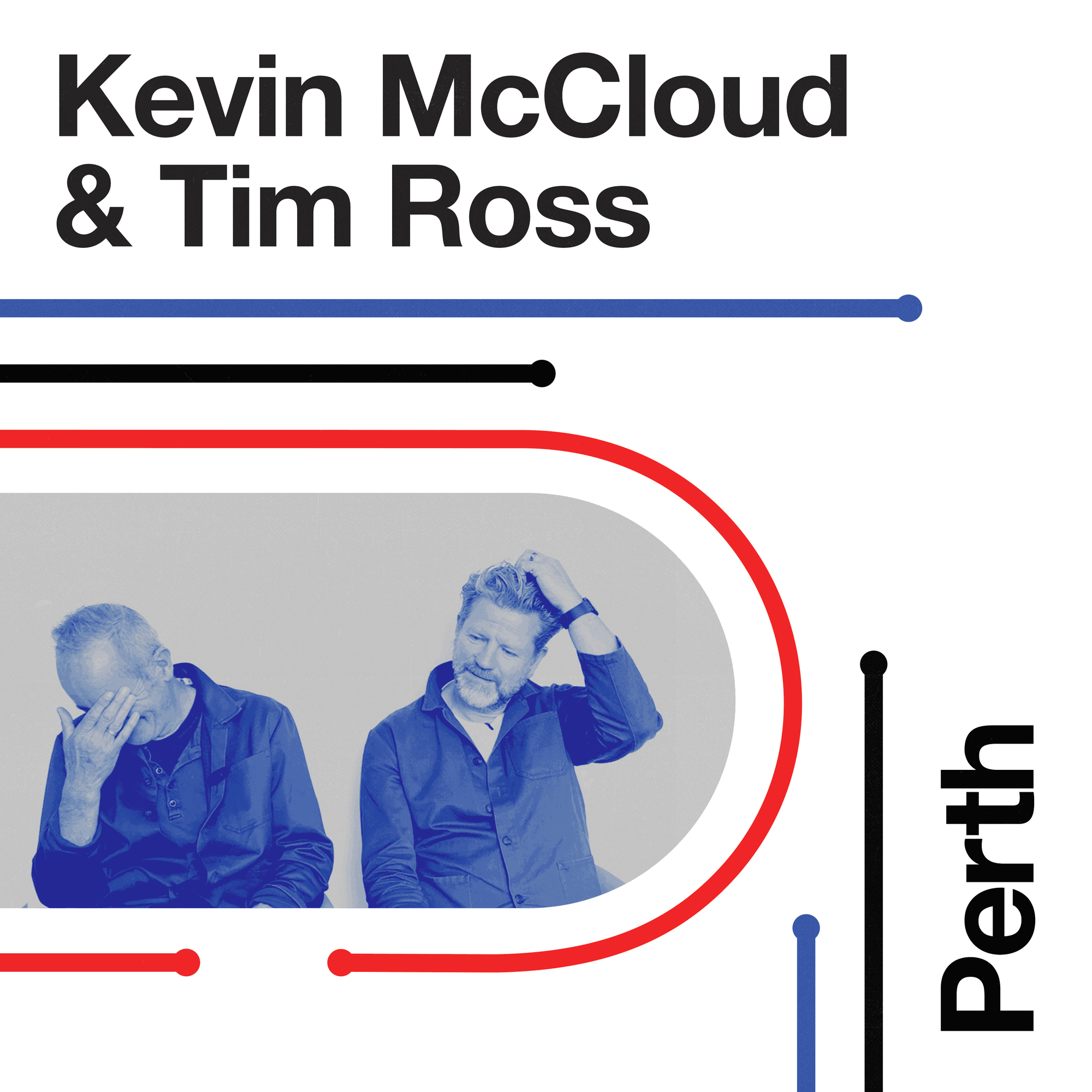 PERTH. Kevin McCloud and Tim Ross - Live in Interesting Places