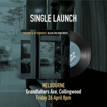 Load image into Gallery viewer, MID CENTURY LAMP | BLACK DOLPHIN MOTEL. Double AA Side Single Launch. Melbourne.